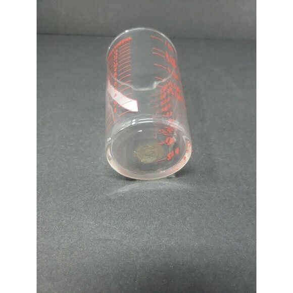 Monarch Ranges & Heaters Measuring Glass Tablespoons Cup Ounces Vintage MCM - Picture 11 of 15